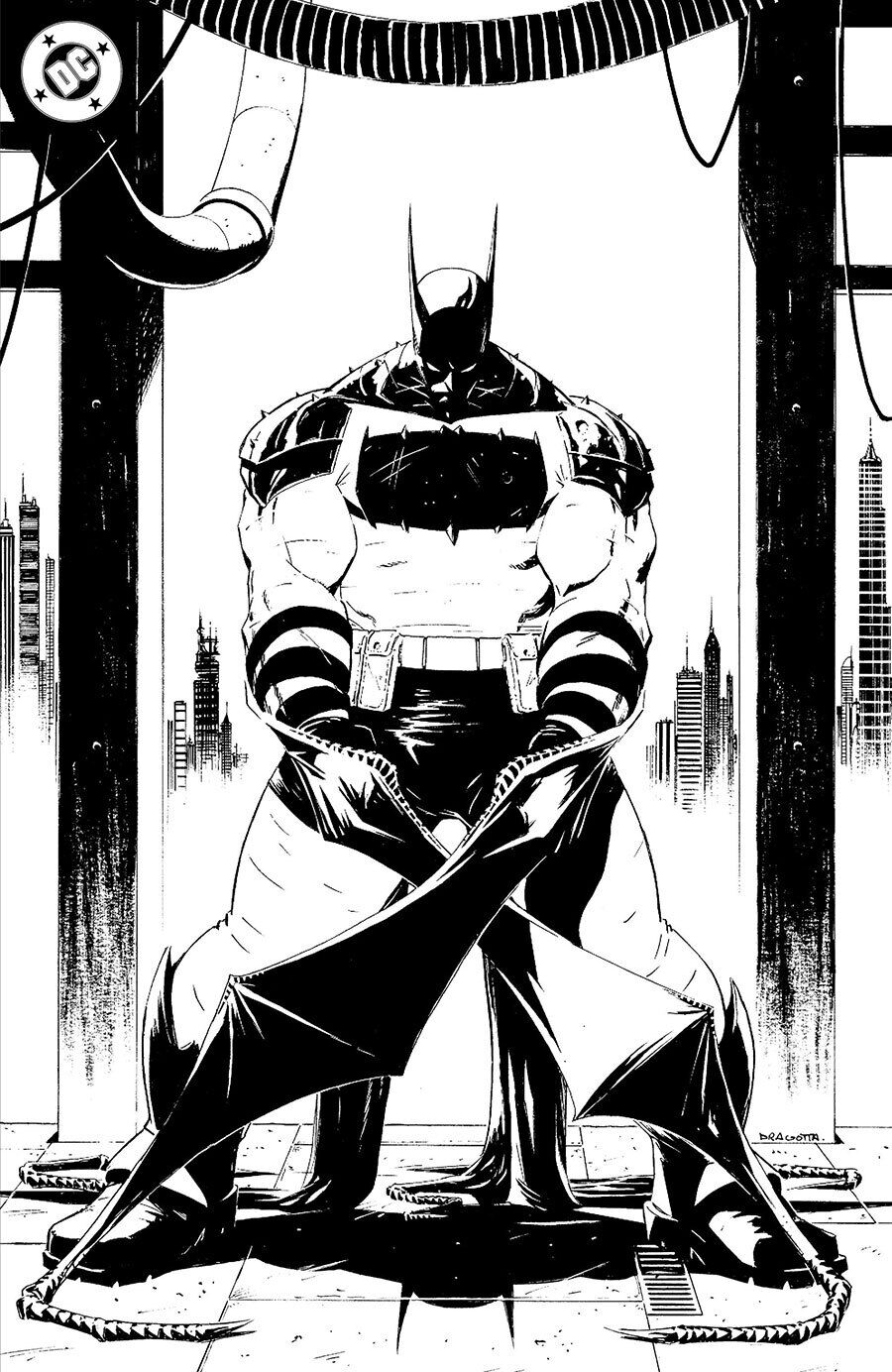 Absolute Batman Noir Edition #1 CVR C Nick Dragotta Foil Variant (2024) NM