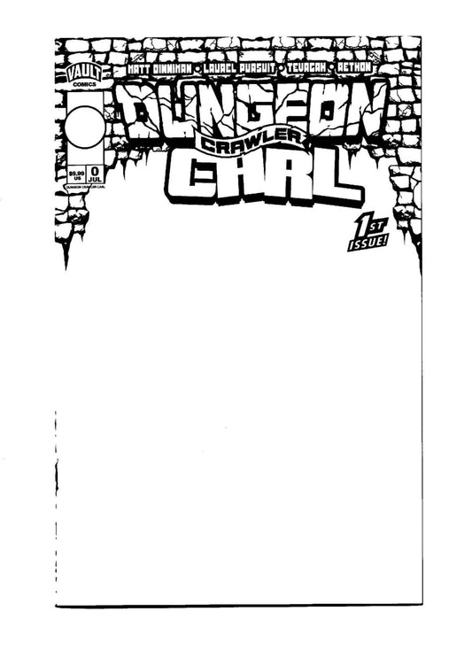 DUNGEON CRAWLER CARL SPECIAL EDITION #0 COVER E BLANK