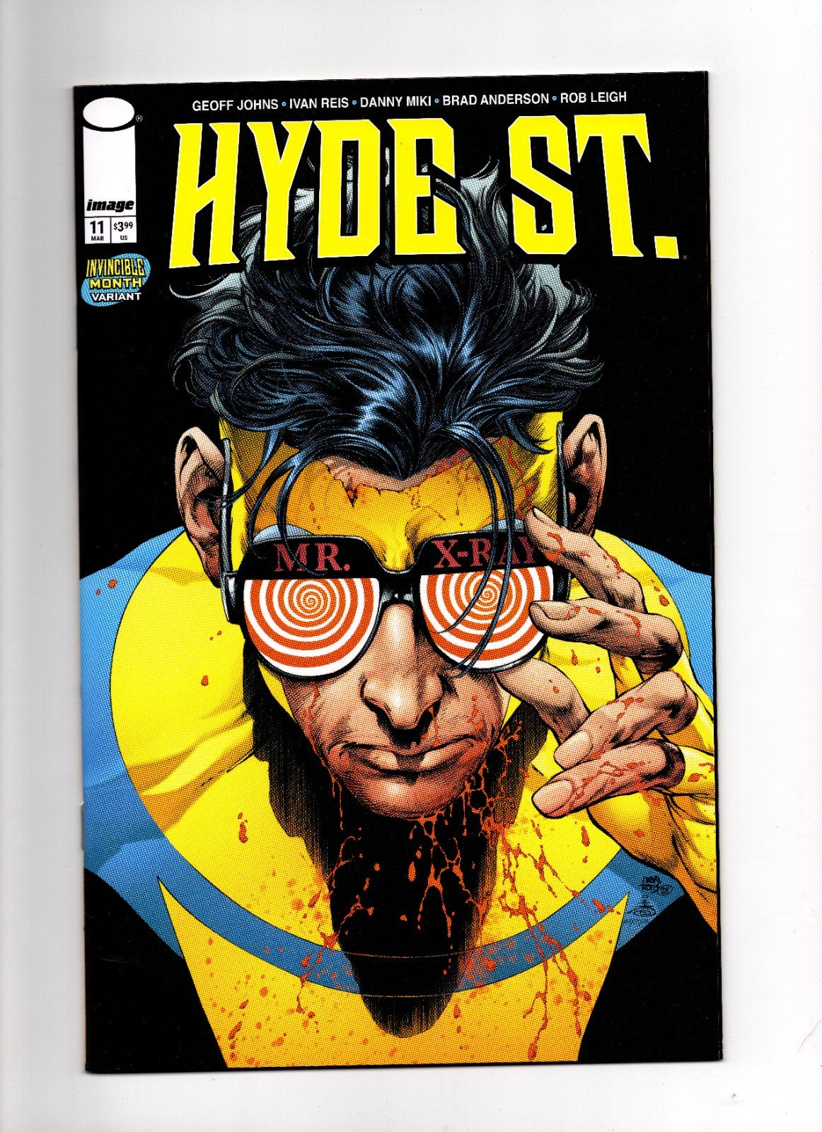 HYDE STREET #11 CVR D IVAN REIS & BRAD ANDERSON INVINCIBLE TEAM UP VAR