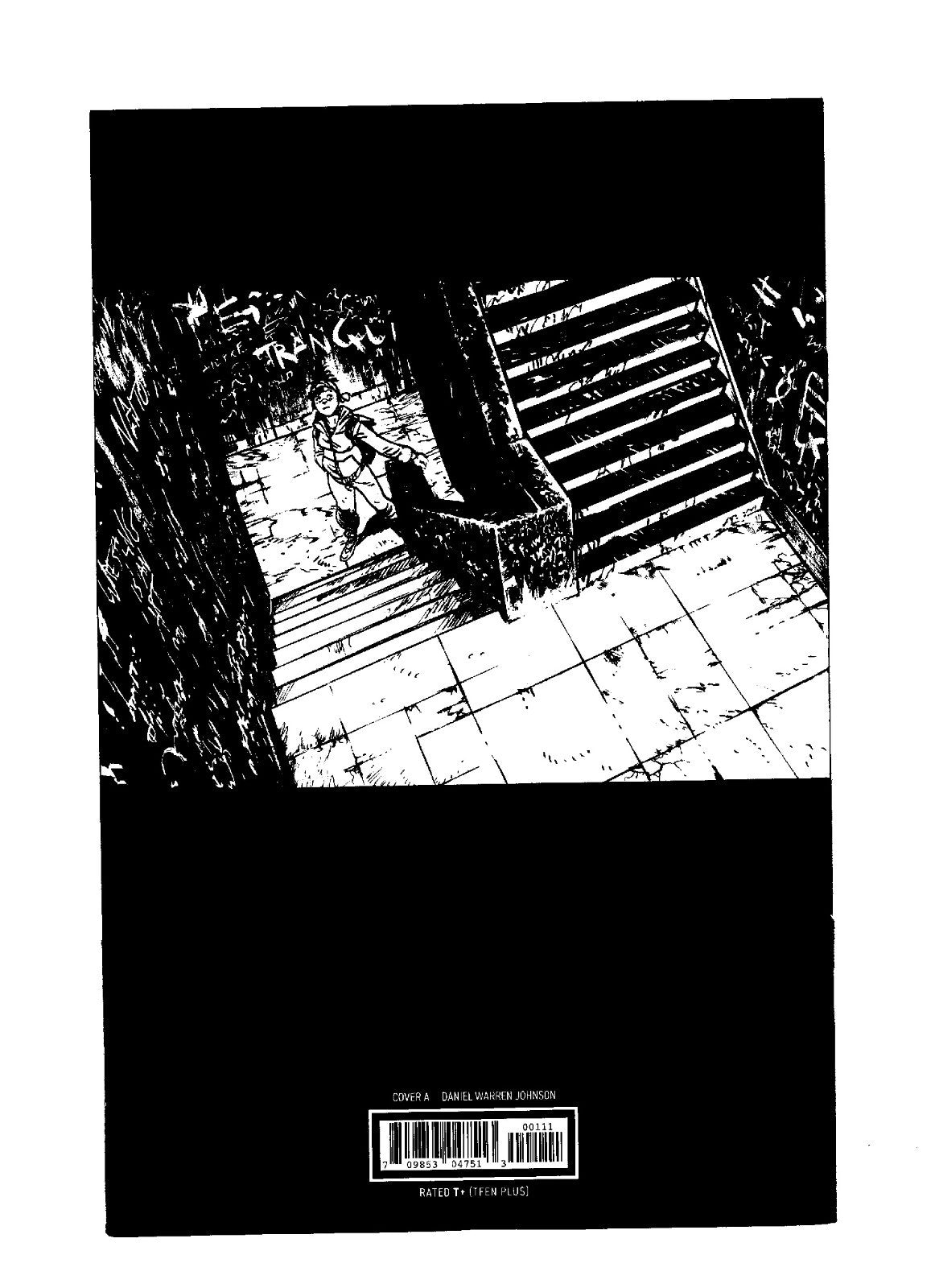 DO A POWERBOMB BLACK AND WHITE #1 COVERR A DANIEL WARREN JOHNSON
