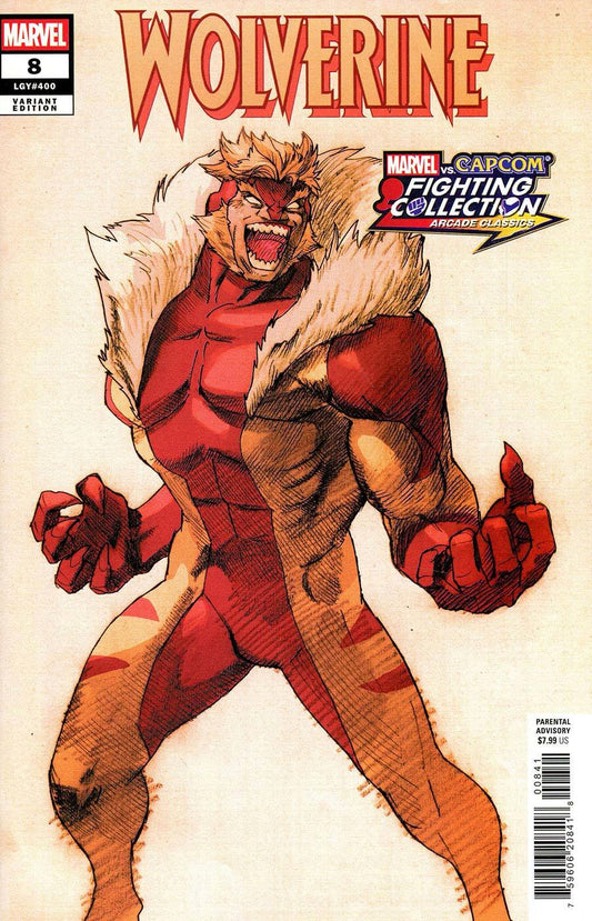 WOLVERINE #8 BENGUS MARVEL VS. CAPCOM VARIANT (MARVEL COMICS 2025)