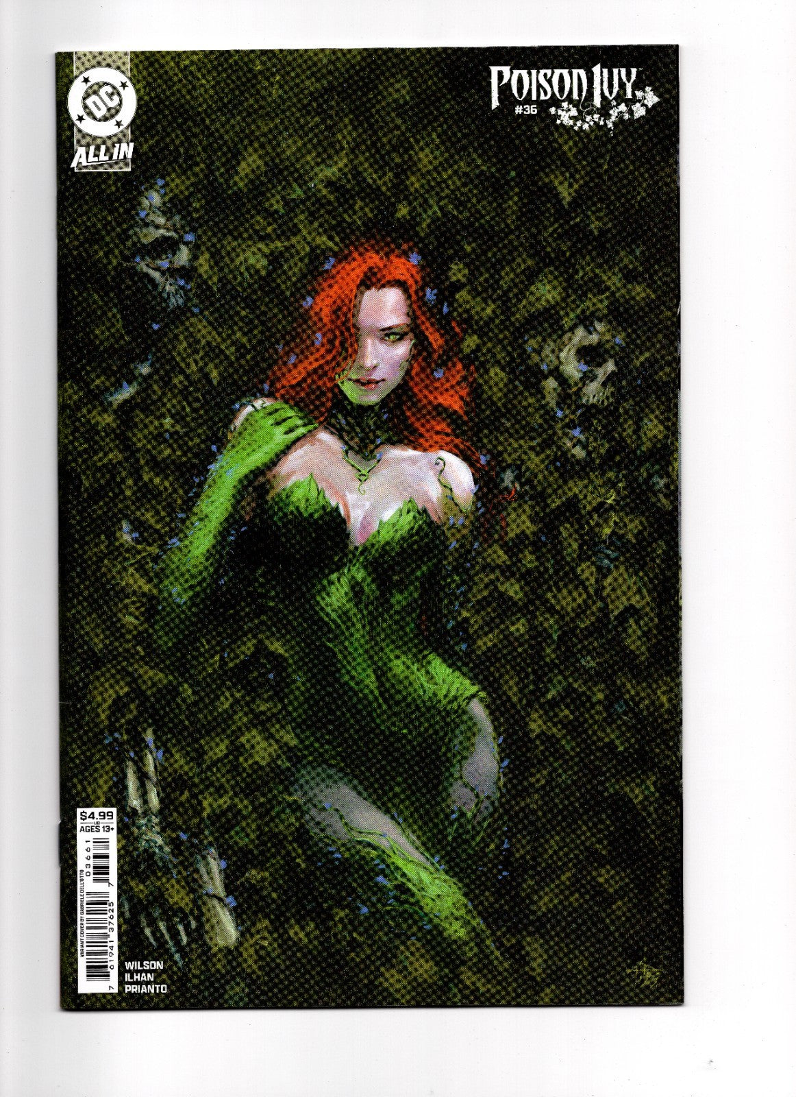 POISON IVY #36 CVR D GABRIELE DELL OTTO GOTHAM CARD STOCK VAR
