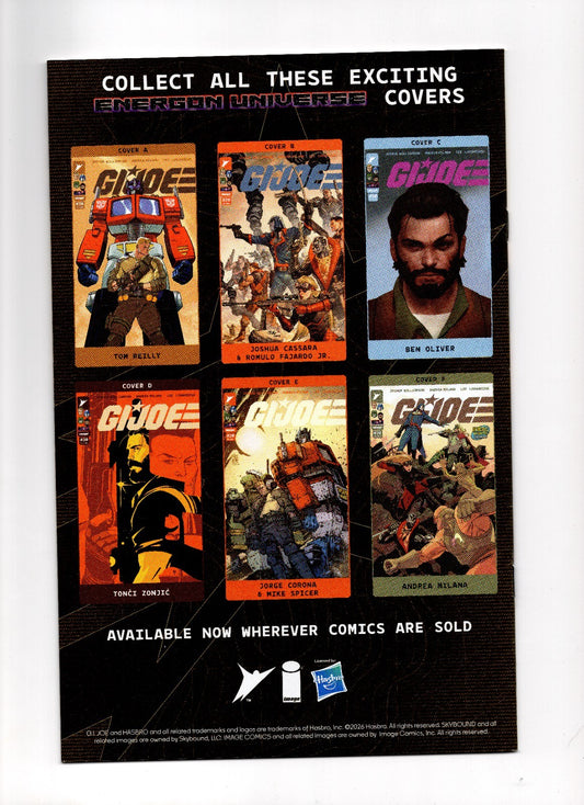 GI JOE #20 COVER F TOM REILLY INVINCIBLE TEAM UP VAR