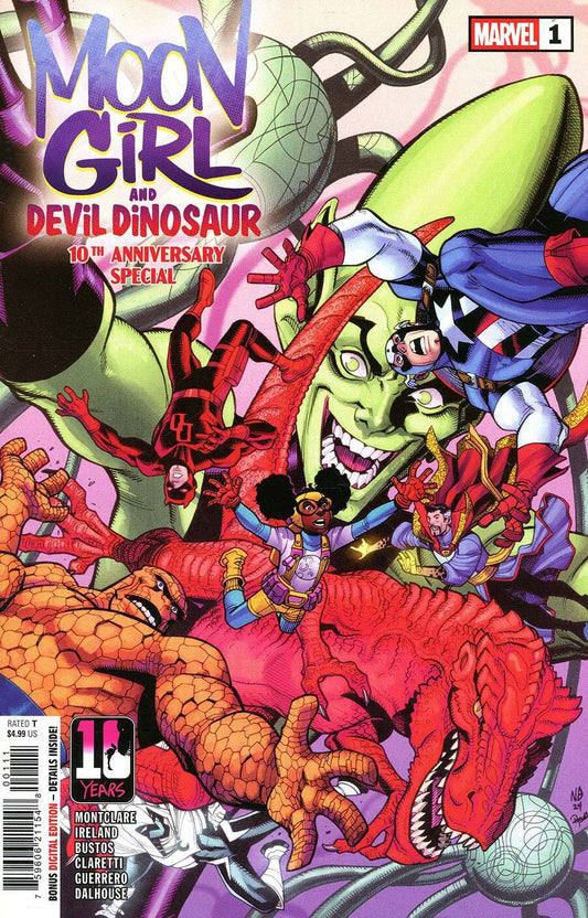 Moon Girl & Devil Dinosaur 10th Anniversary Special Issue #1 - Nick Bradshaw - R