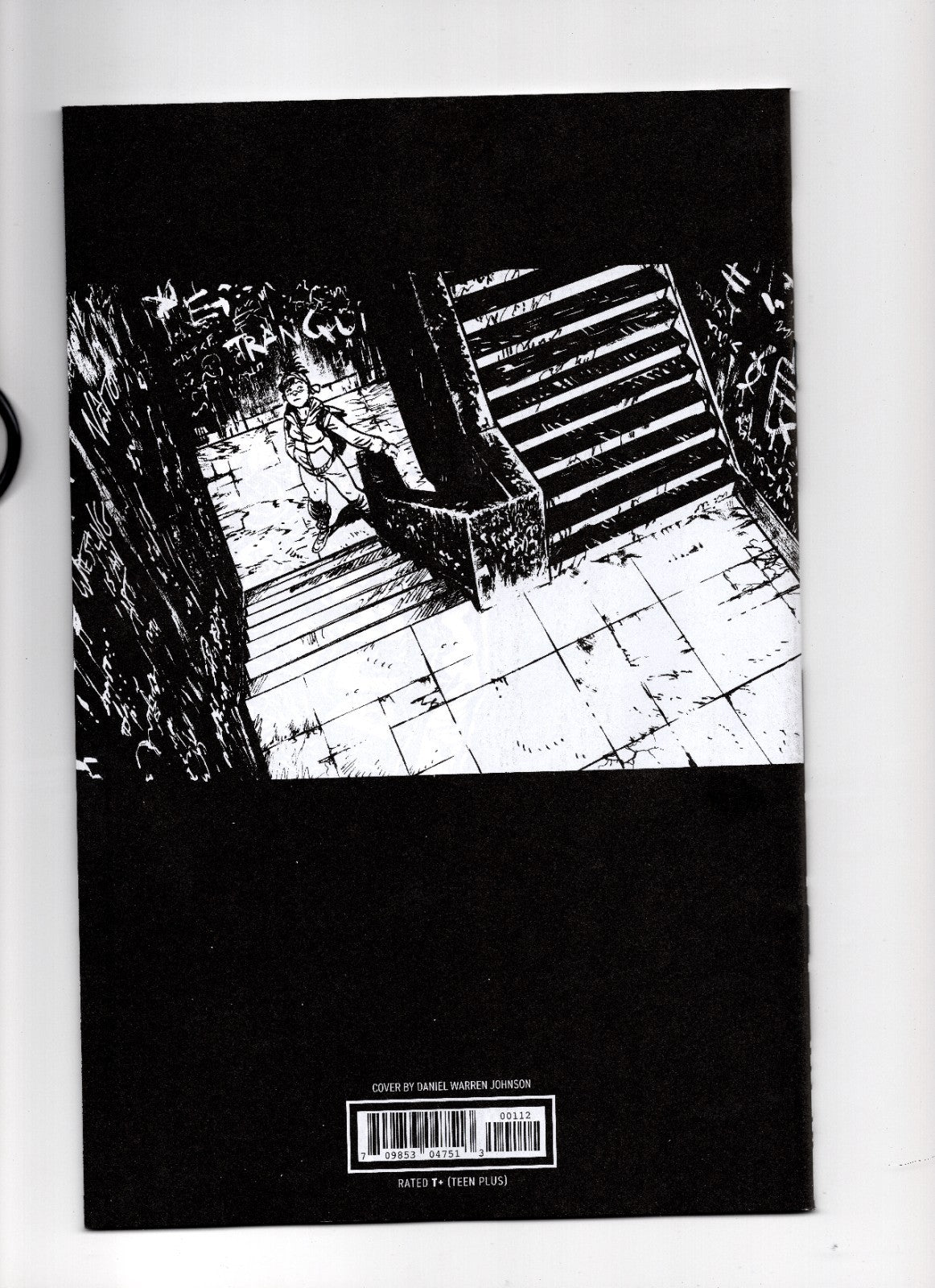 DO A POWERBOMB BLACK AND WHITE #1 2ND PTG