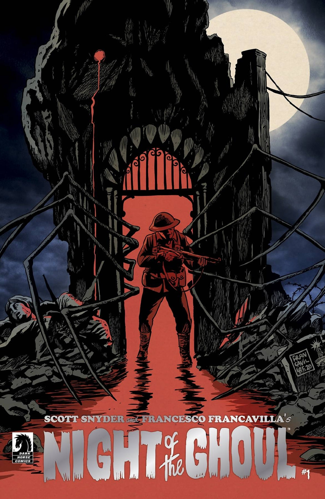 Night Of The Ghoul Issue #1 - Francesco Francavilla - Foil (1:25)