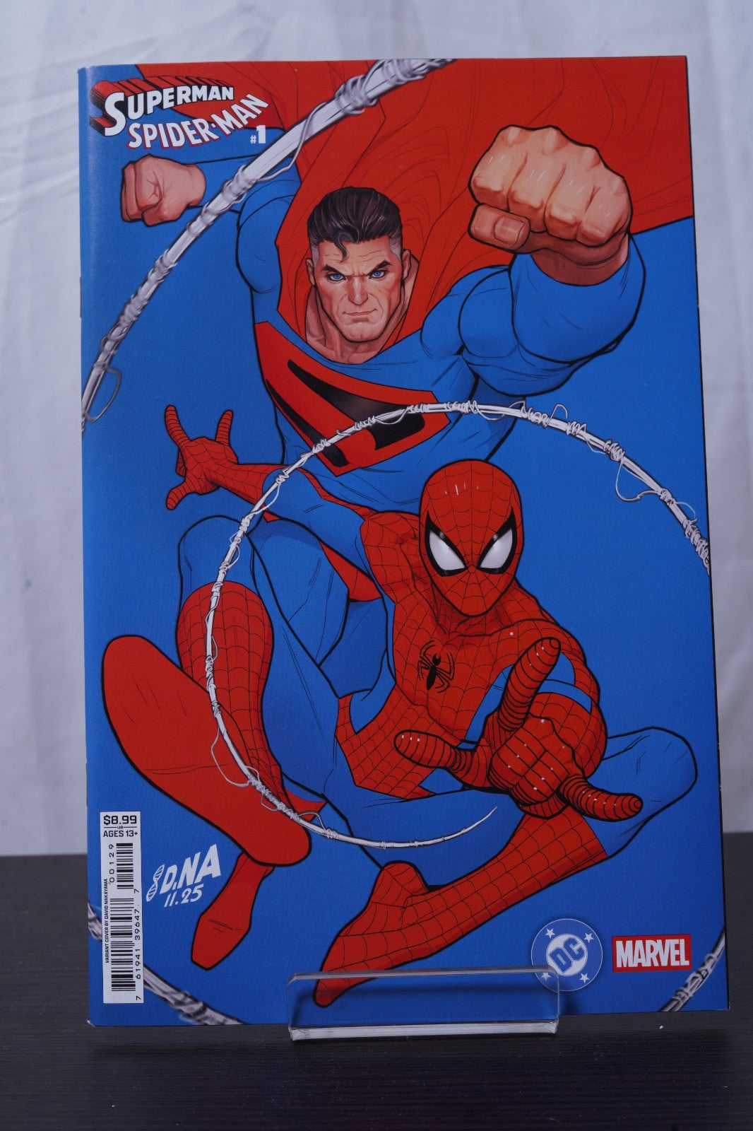 Complete Set of 26 Superman Spider-Man #1 A–Z Covers Bundle