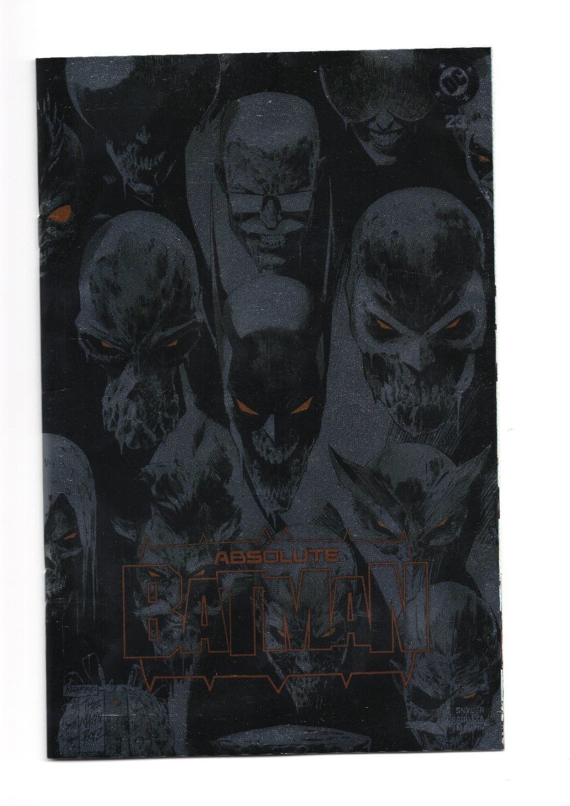 Absolute Batman 23 Seth Mann TRADE Foil Wraparound Clayface - DAMAGE