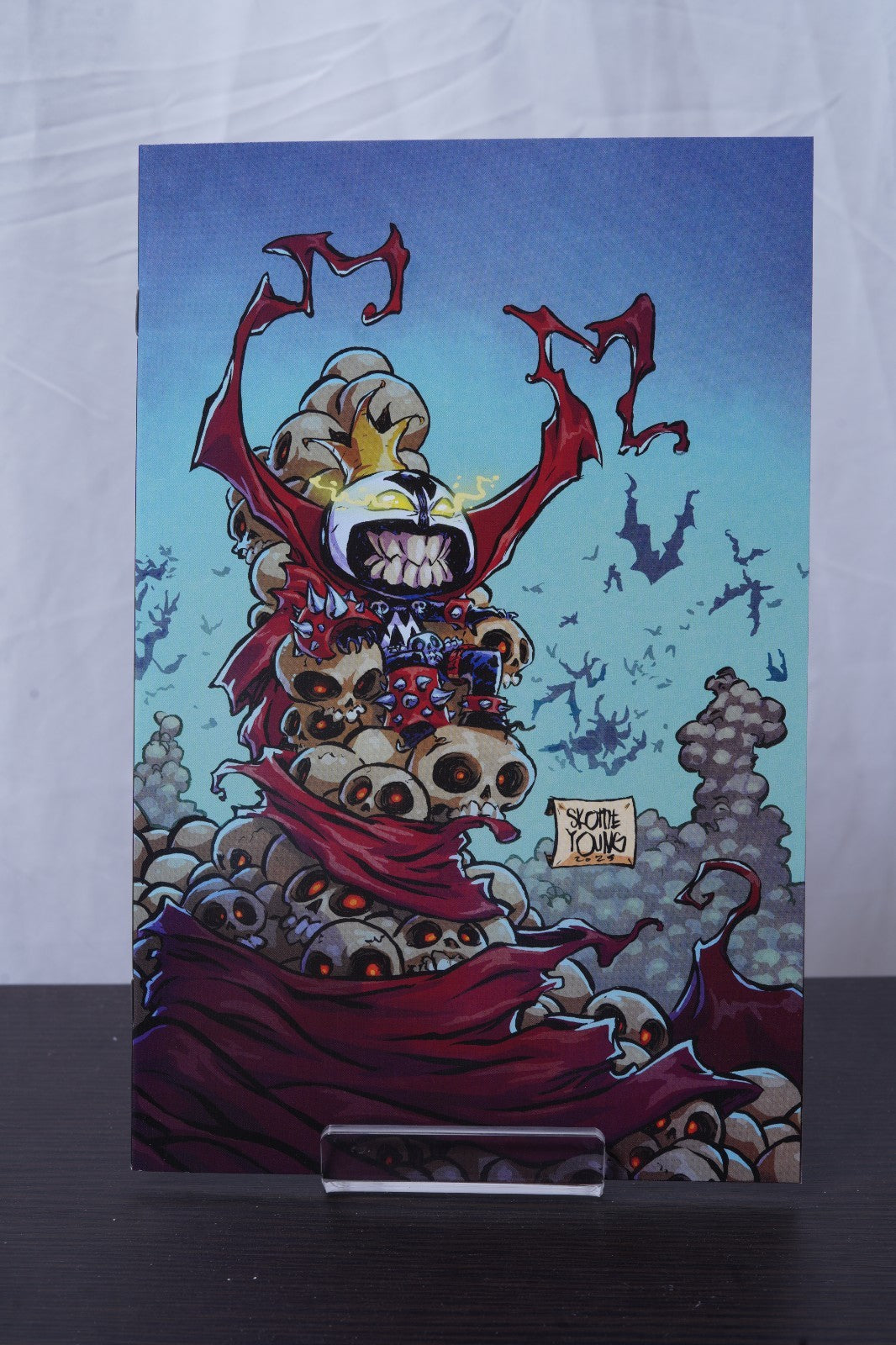 SKOTTIE YOUNG SPAWN SET Connecting cover KING GUNSLINGER SCORCHED 50