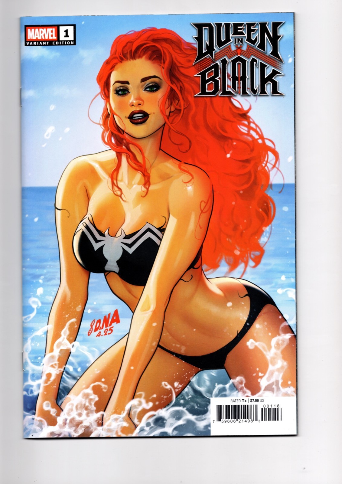 Marvel Queen in Black #1 Variant Edition David Nakayama Swimsuit Cover