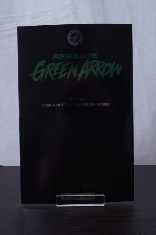 Absolute Green Arrow Issue #1 - LOGO FOIL VAR Cover F