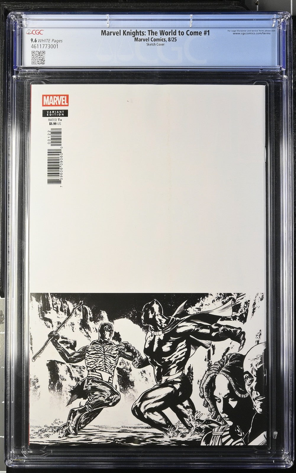 Marvel Knights: The World To Come #1 - Joe Quesada - Suprise Variant - CGC 9.6