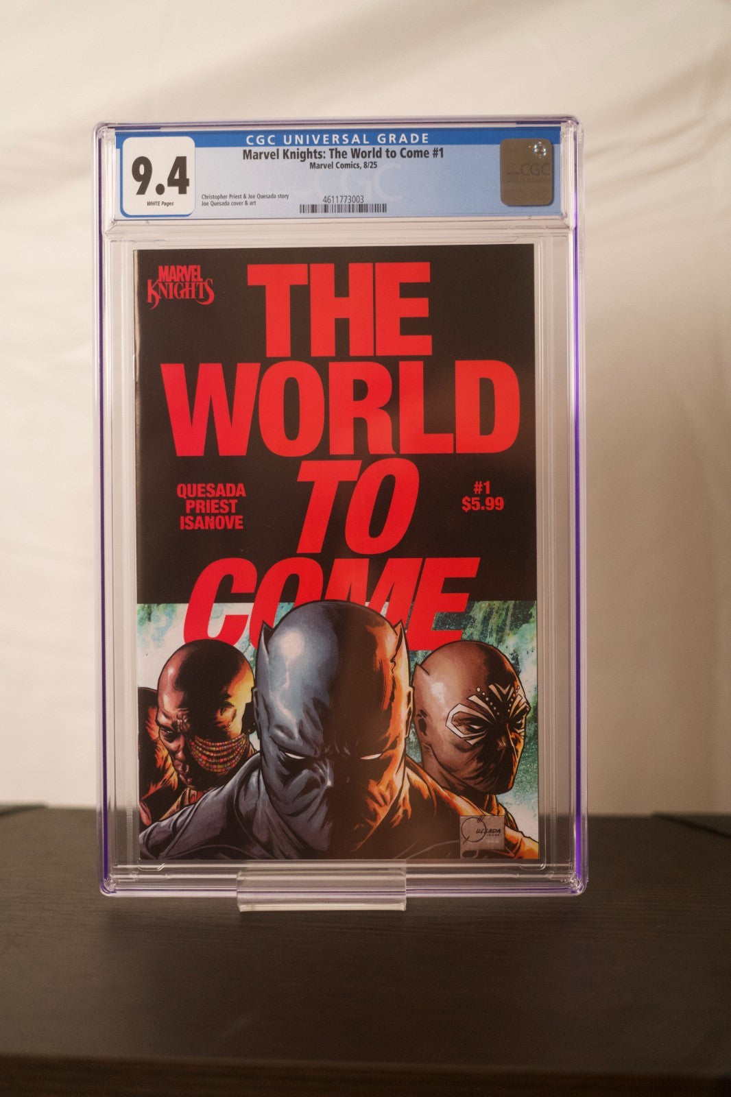 Marvel Knights The World To Come #1 CGC 9.4 Cover A Quesada 1st Print 2025