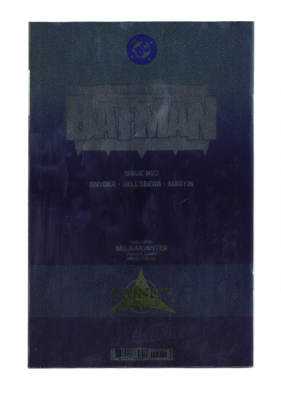 ABSOLUTE BATMAN #22 MUJU MONSTER VIRGIN FOIL SDCC EXCLUSIVE *DAMAGE