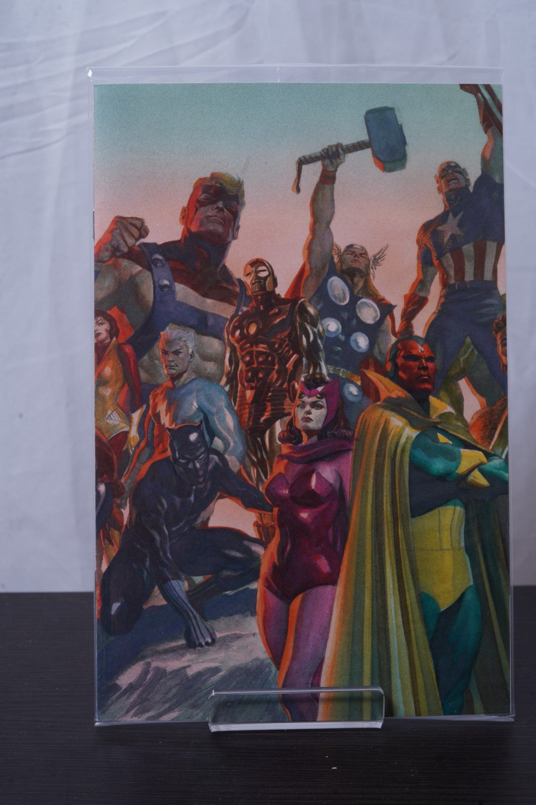AVENGERS: ARMAGEDDON #1 ALEX ROSS DIMENSIONS VARIANT POLYBAGGED WITH CARD