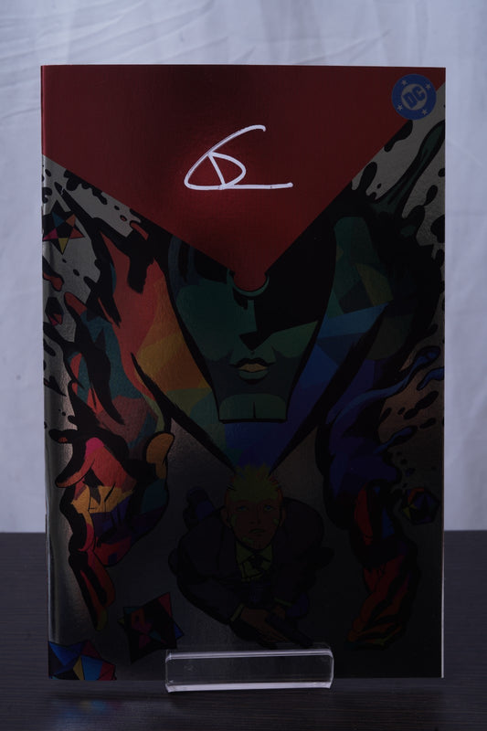 ABSOLUTE MARTIAN MANHUNTER #1 CVR F JAVIER RODRIGUEZ FOIL - SIGNED BY DENIZ CAMP