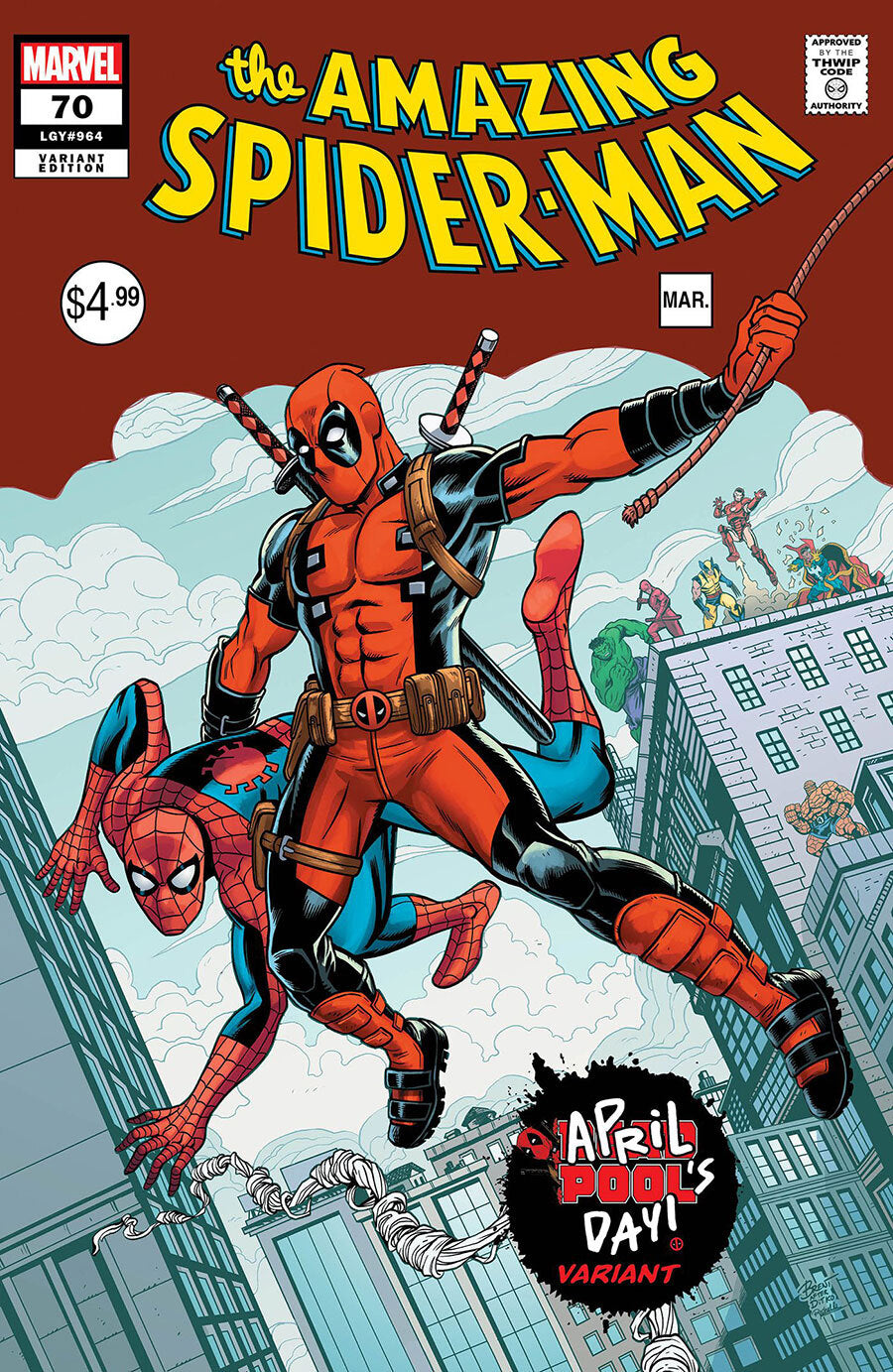 Amazing Spider-Man Issue #70 - Brent Schoonover - April Pool's Day