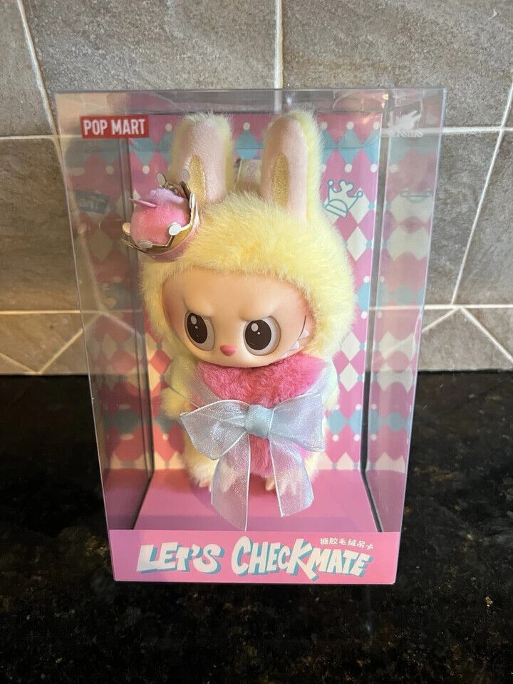 Pop Mart Labubu The Monsters Let's Checkmate Series Vinyl Plush Hanging Card