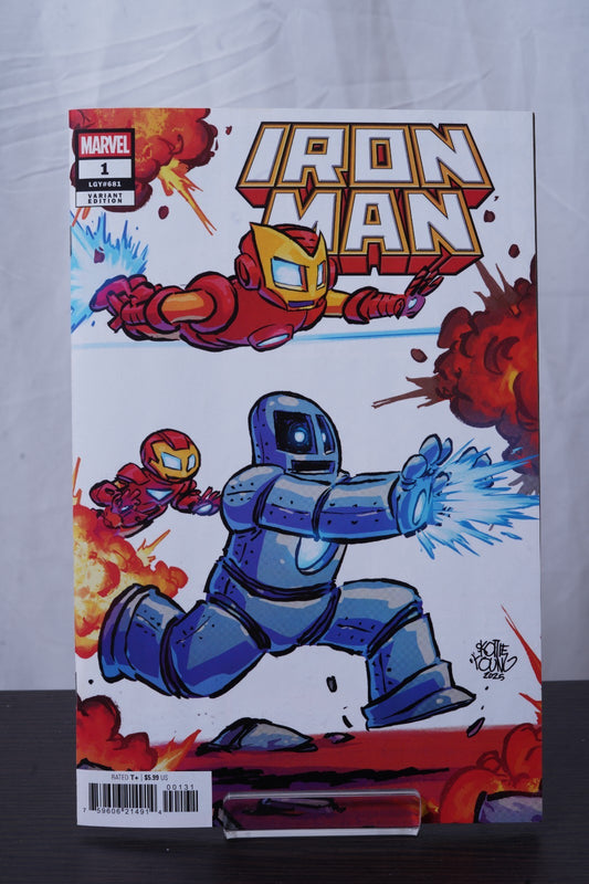 Iron Man Issue #1 - Skottie Young - Connecting