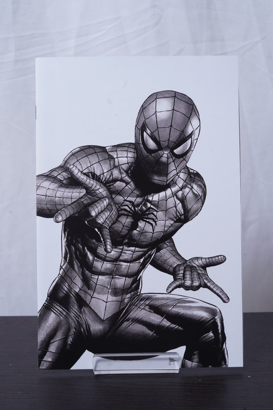 Arris Ultimate Spider-Man 17 Whiteout Mico Suayan Dallas Fan Expo Secret Drop