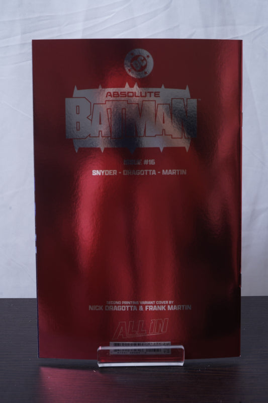 Absolute Batman Issue #16 - Nick Dragotta - 2nd Print - Foil