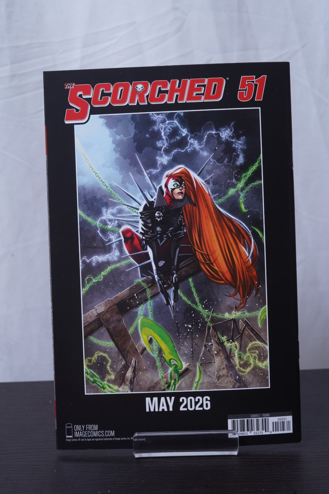 SKOTTIE YOUNG SPAWN SET Connecting cover KING GUNSLINGER SCORCHED 50
