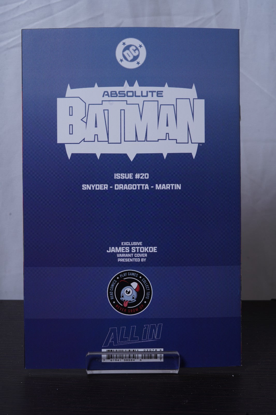 Absolute Batman #20 James Stokoe, Third Eye Exclusive, Trade Dress Variant