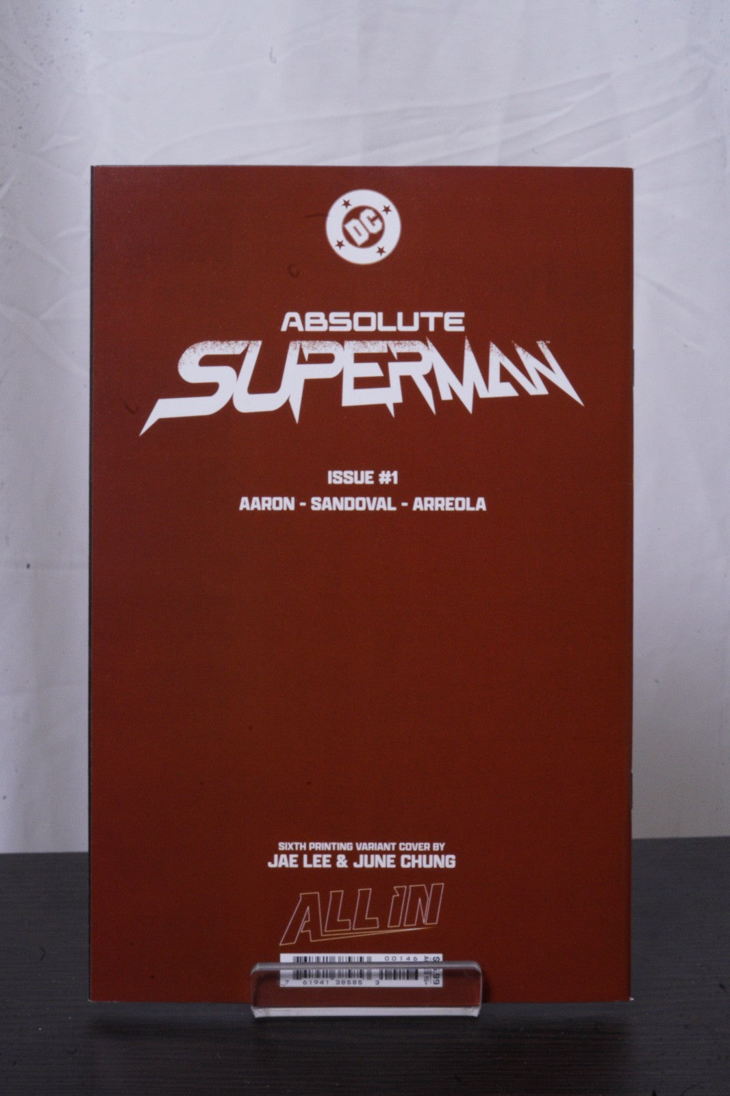ABSOLUTE SUPERMAN #1 SIXTH PRINTING CVR B JAE LEE CARD STOCK VAR DC COMICS