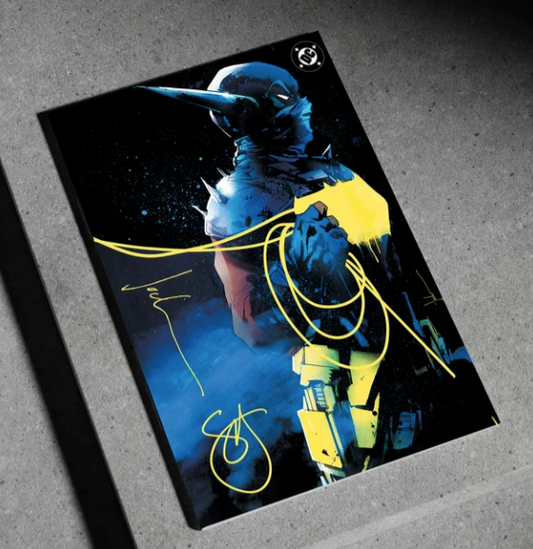 ABSOLUTE BATMAN #24 - THE BAT Virgin Foil Signed by Jock & Snyder PRESALE