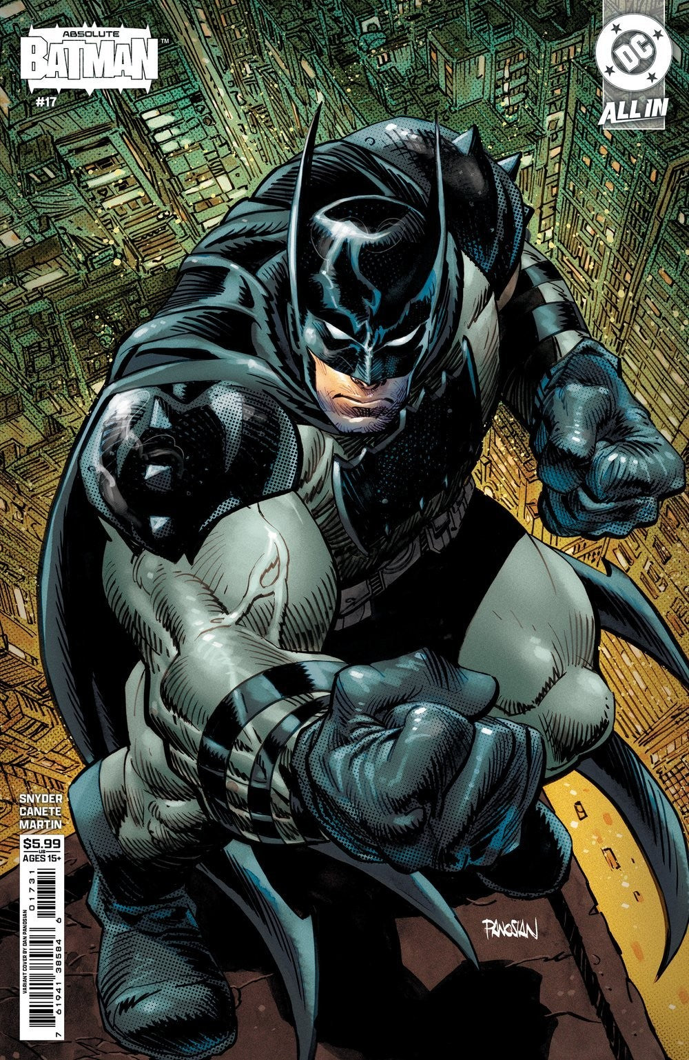 Absolute Batman Issue #17 - Dan Panosian