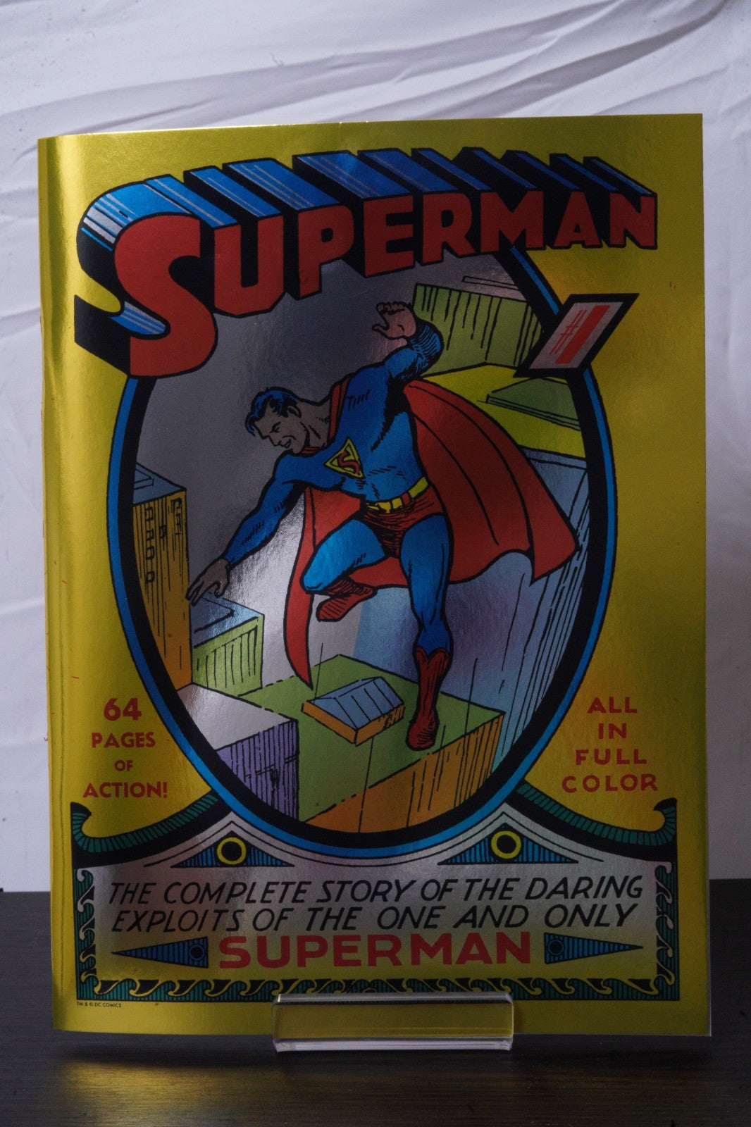 SUPERMAN #1 FACSIMILE EDITION CVR B JOE SCHUSTER & LEO O MEALIA FOIL (2025)
