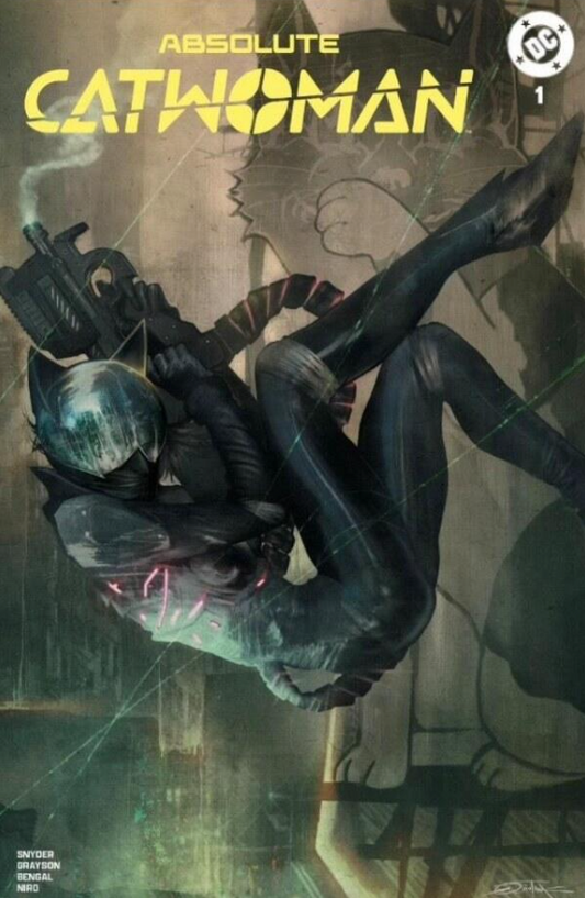 Absolute Catwoman #1 Quintana TRADE/MASKED FOIL PRESALE