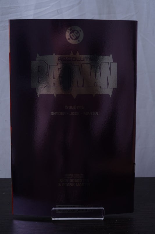 ABSOLUTE BATMAN #15 Second Printing Cvr C Nick Dragotta Foil Var