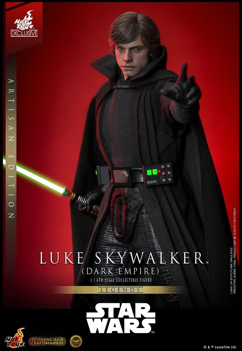 Luke Skywalker Dark Empire Artisan Edition Sixth Scale Figure Hot Toys Pre-Sale