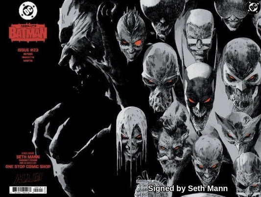 Absolute Batman 23 Seth Mann Foil Virgin Wraparound Clayface LTD -Signed PRESALE