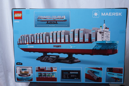 LEGO 40955 Maersk Dual-Fuel Container Vessel Ship 2026 Brand New Factory Sealed