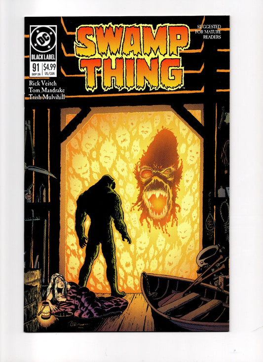 SWAMP THING 1989 #4 CVR A RICK VEITCH