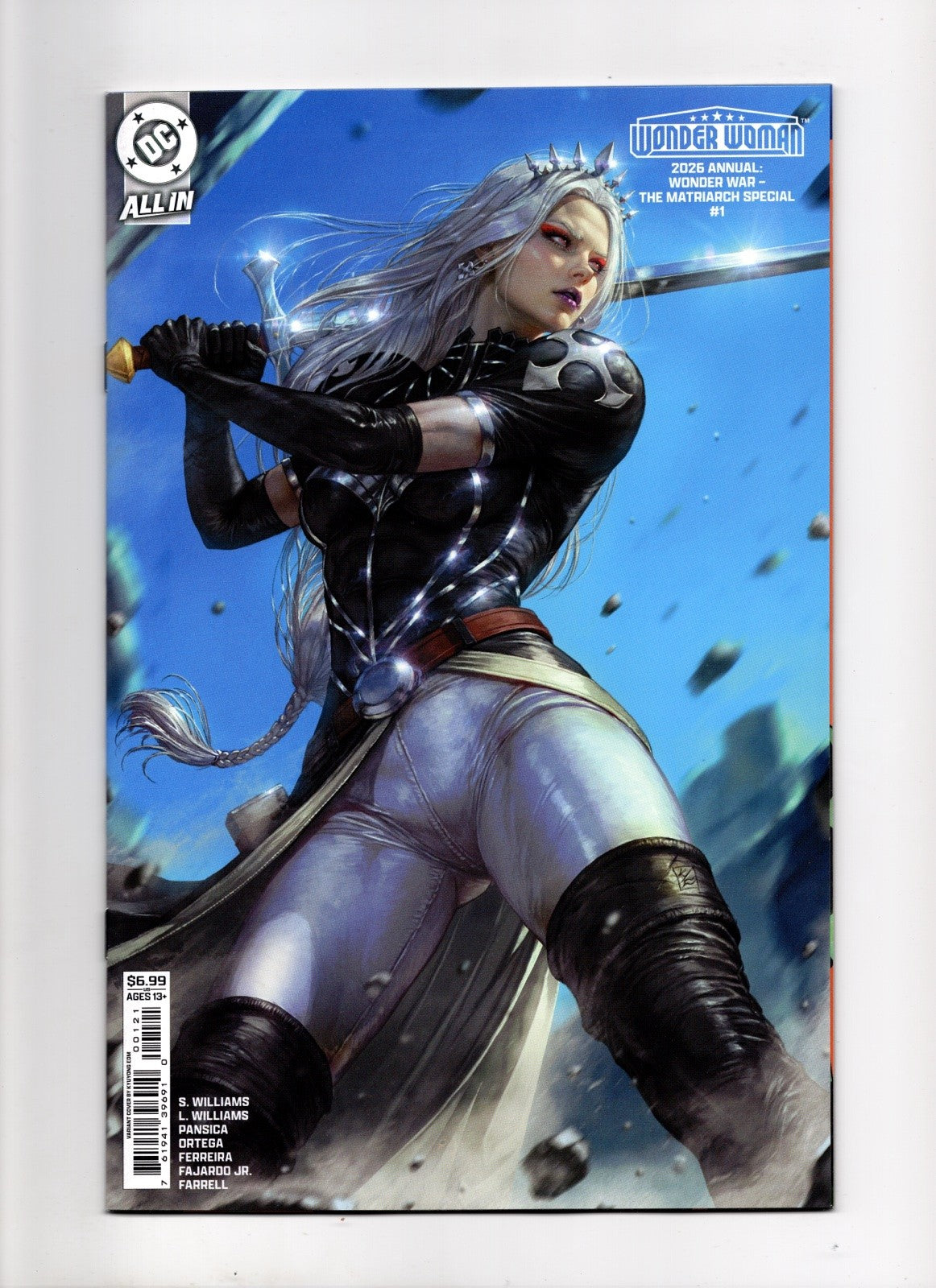 WONDER WOMAN 2026 ANNUAL WONDER WAR THE MATRIARCH SPECIAL #1 CVR B KYUYONG EOM