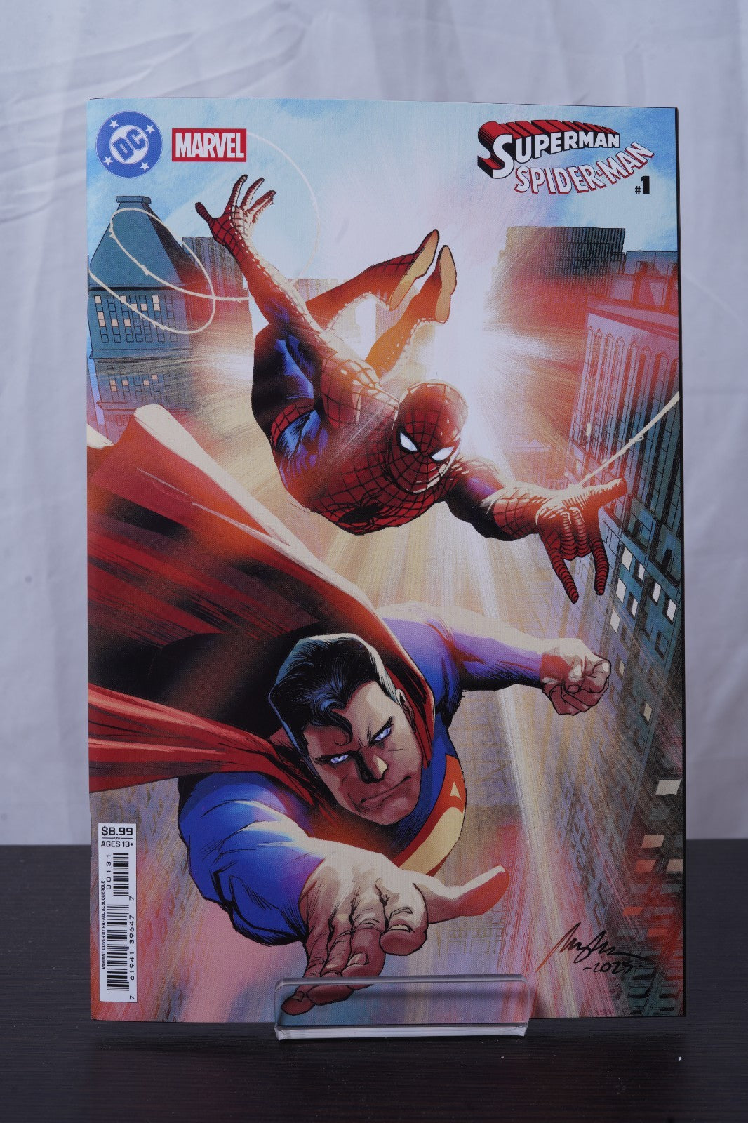 Complete Set of 26 Superman Spider-Man #1 A–Z Covers Bundle