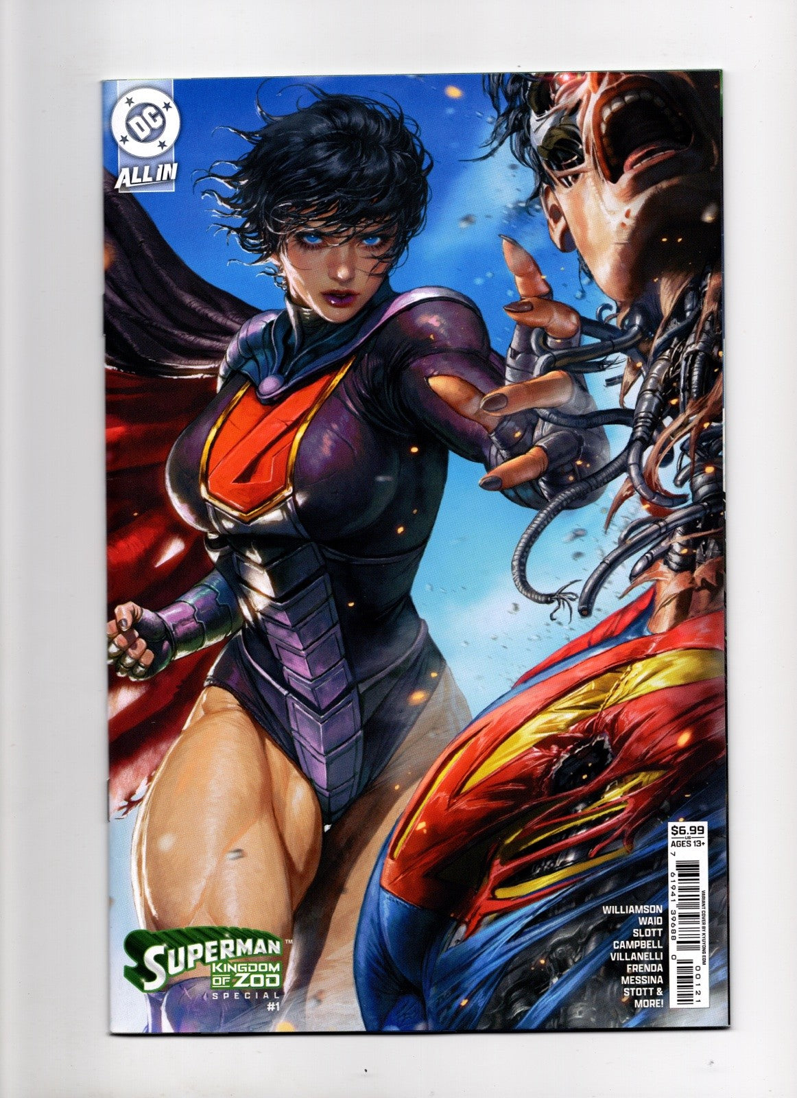 SUPERMAN KINGDOM OF ZOD SPECIAL #1 (ONE SHOT) CVR B KYUYONG EOM CARD STOCK VAR