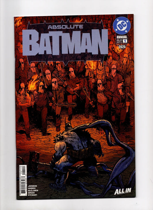 ABSOLUTE BATMAN 2025 ANNUAL #1 Fourth Printing Cvr A Daniel Warren Johnson
