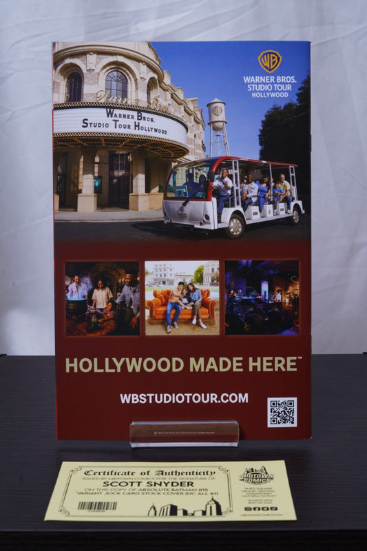 Absolute Batman #15 Cover  C SIGNED by Scott Snyder with COA First Print