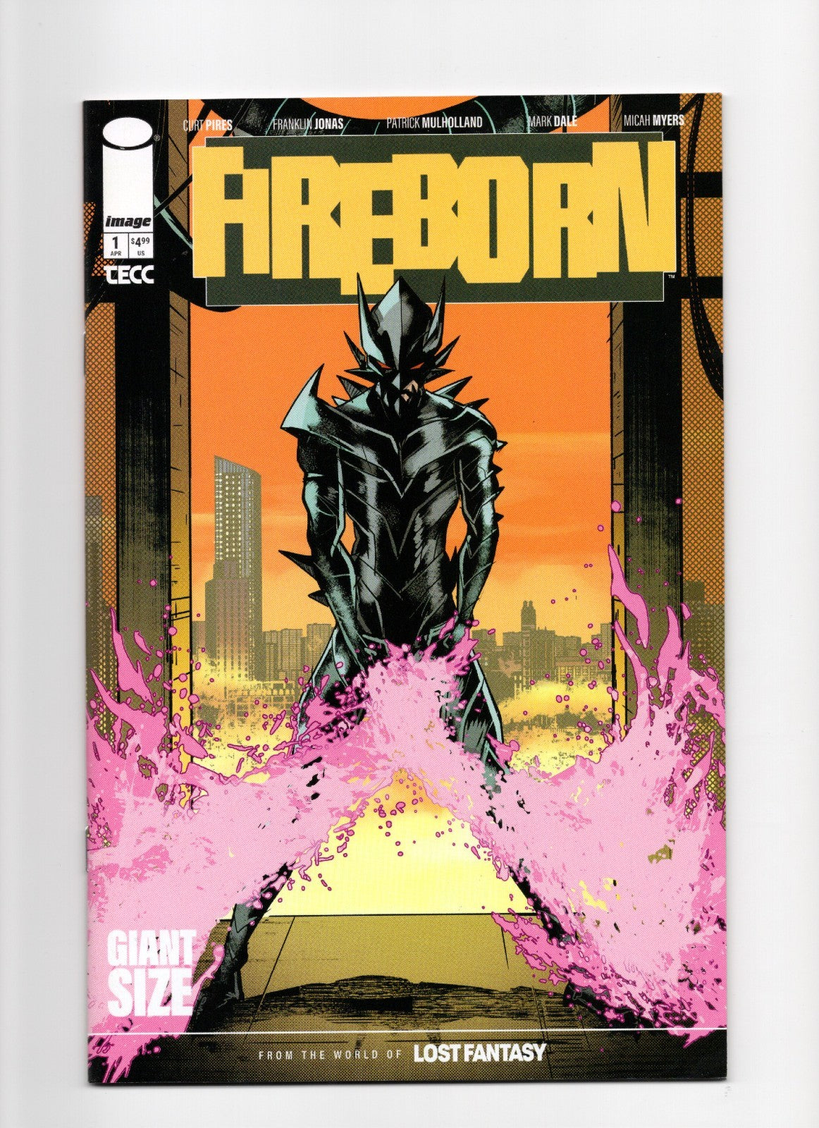 FIREBORN #1 2ND PTG CVR B PATRICK MULLHOLAND FOIL ABSOLUTE BATMAN HOMAGE VAR