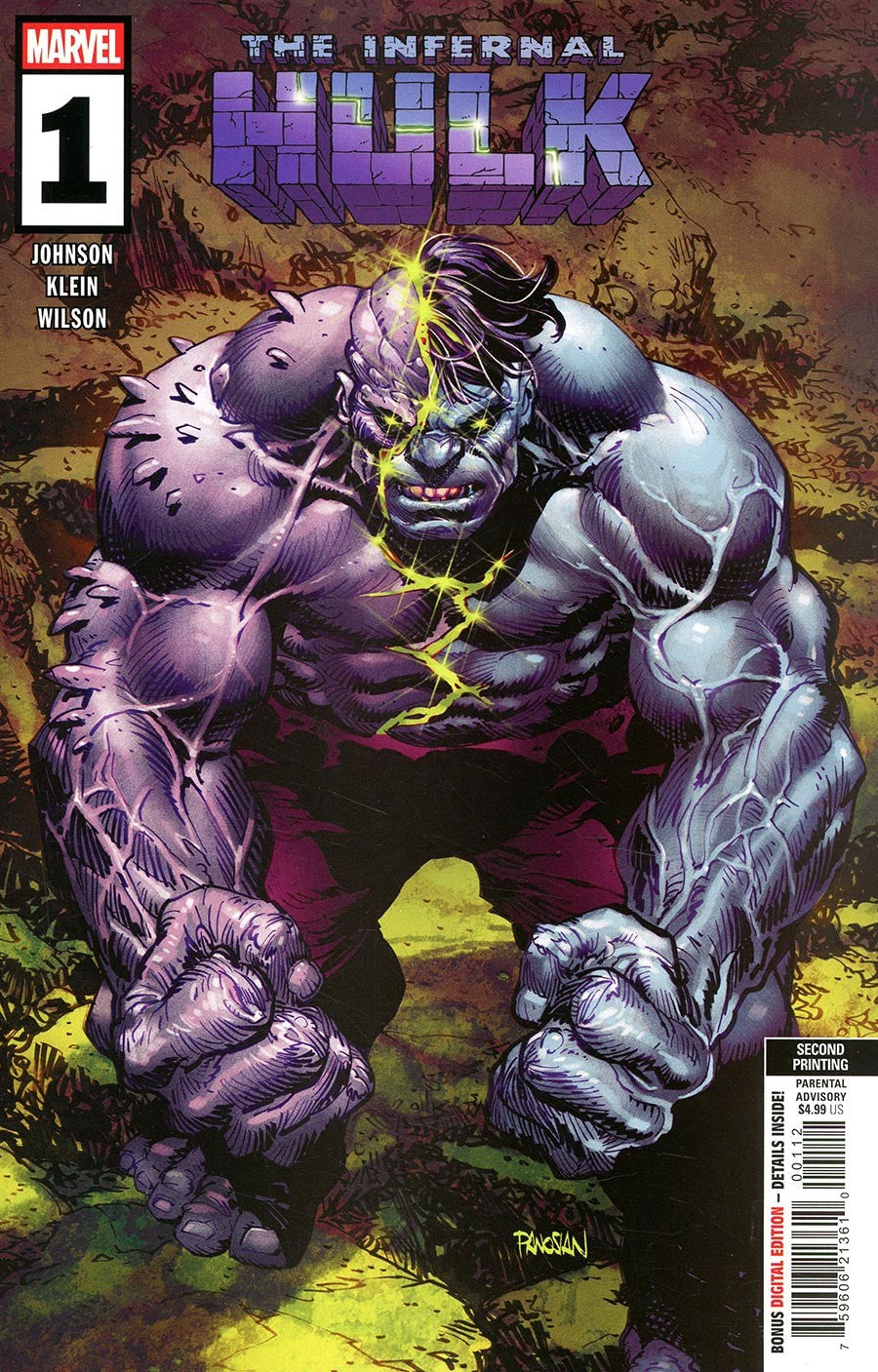 Infernal Hulk Issue #1 - Dan Panosian - 2nd Print