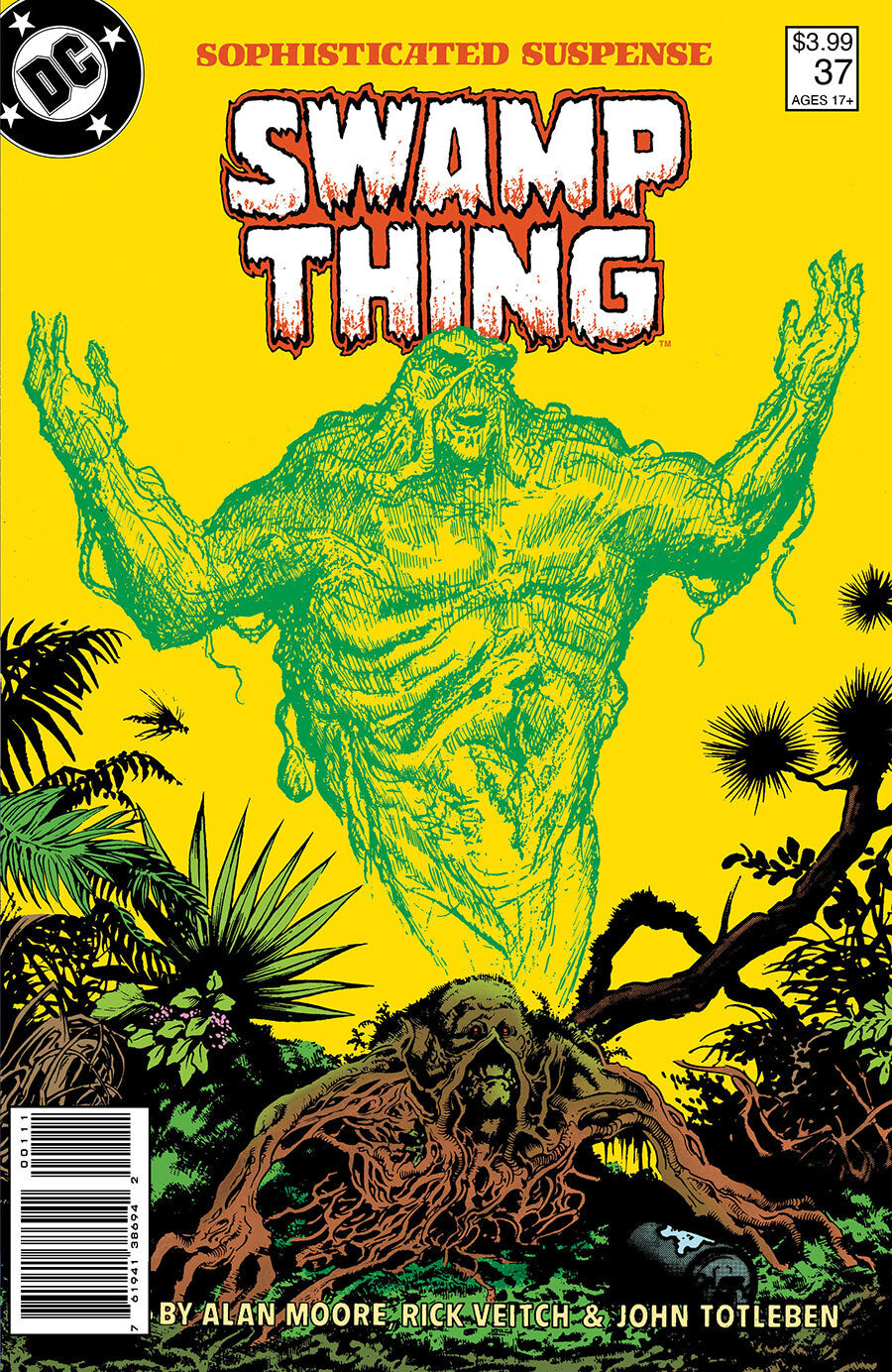 The Saga of Swamp Thing Issue #37 - Stephen R. Bissette & John Totleben - 2025 F