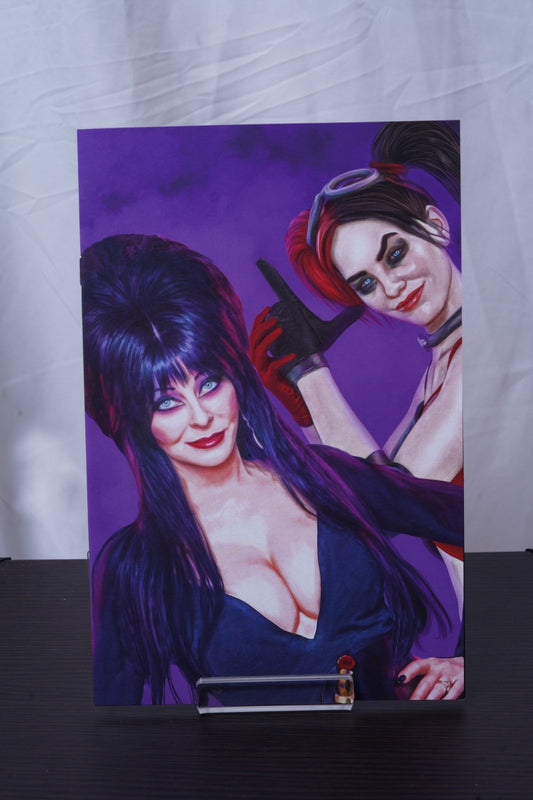 HARLEY QUINN X ELVIRA #1 CVR S - 1:20 RATIO MARK SPEARS VIRGIN