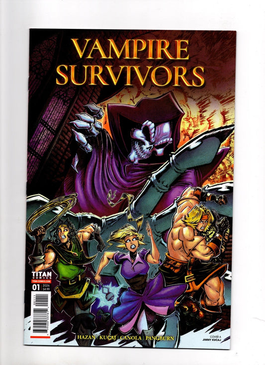 VAMPIRE SURVIVORS #1 CVR A JIMMY KUCAJ