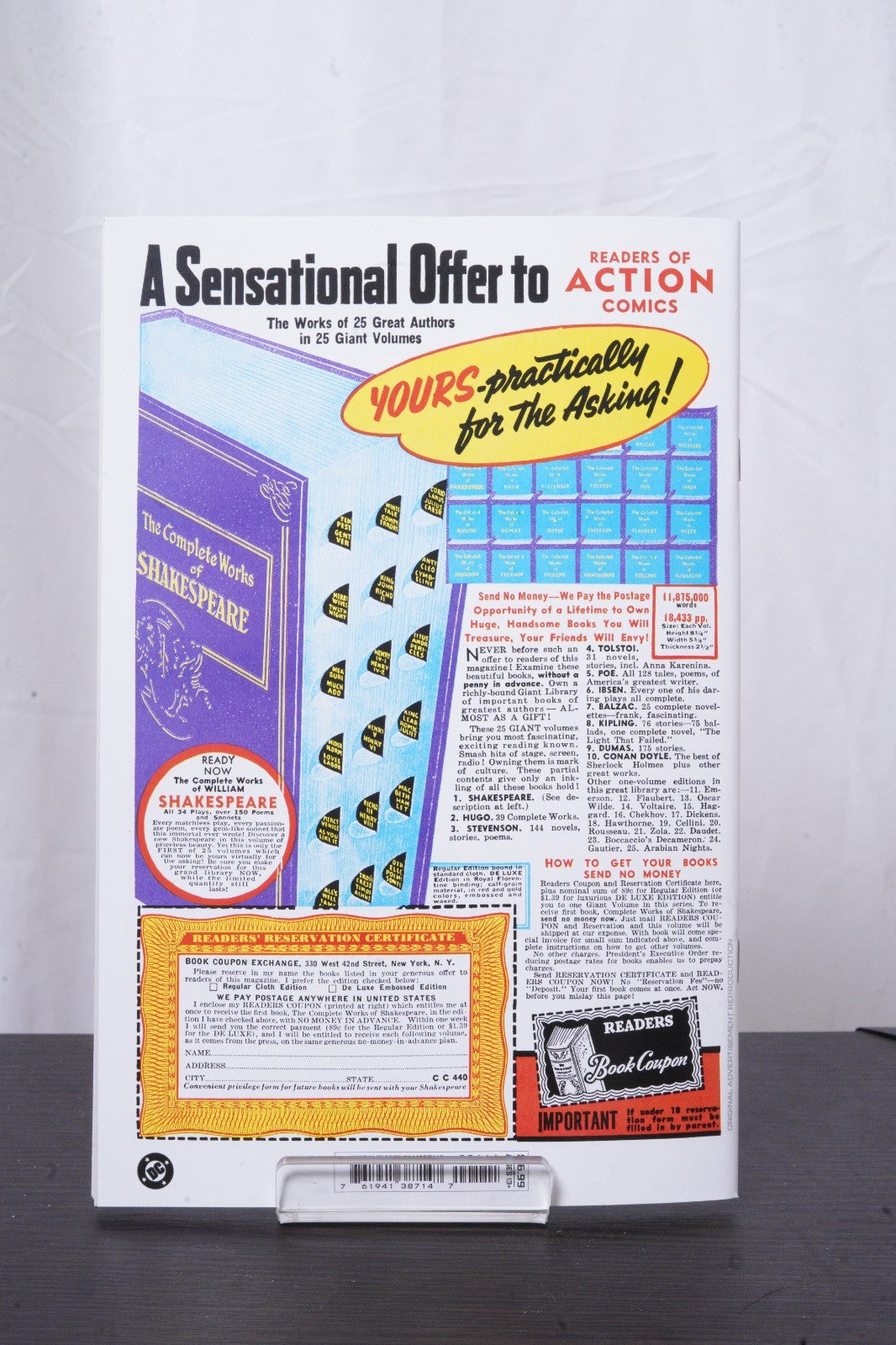 ACTION COMICS #23 FACSIMILE EDITION CVR A JOE SHUSTER (2025)