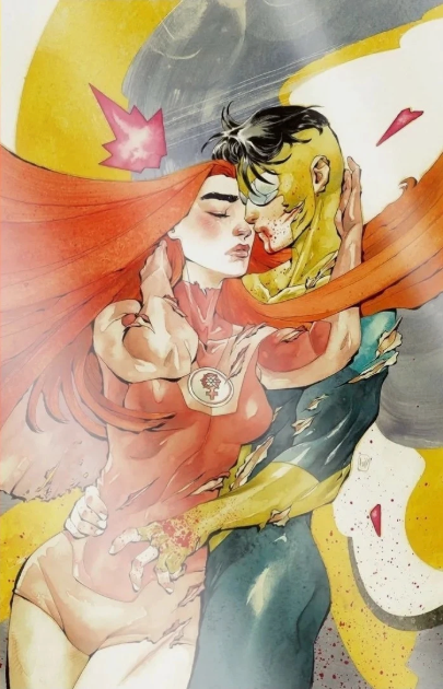 INVINCIBLE #1 CHUMA C2E2 ATOM EVE FOIL VIRGIN VARIANT LTD 1400 PREORDER 4/10