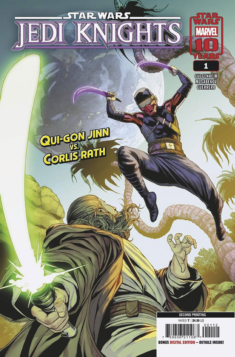 Star Wars: Jedi Knights Issue #1 - Madibek Musabekov - 2nd Print